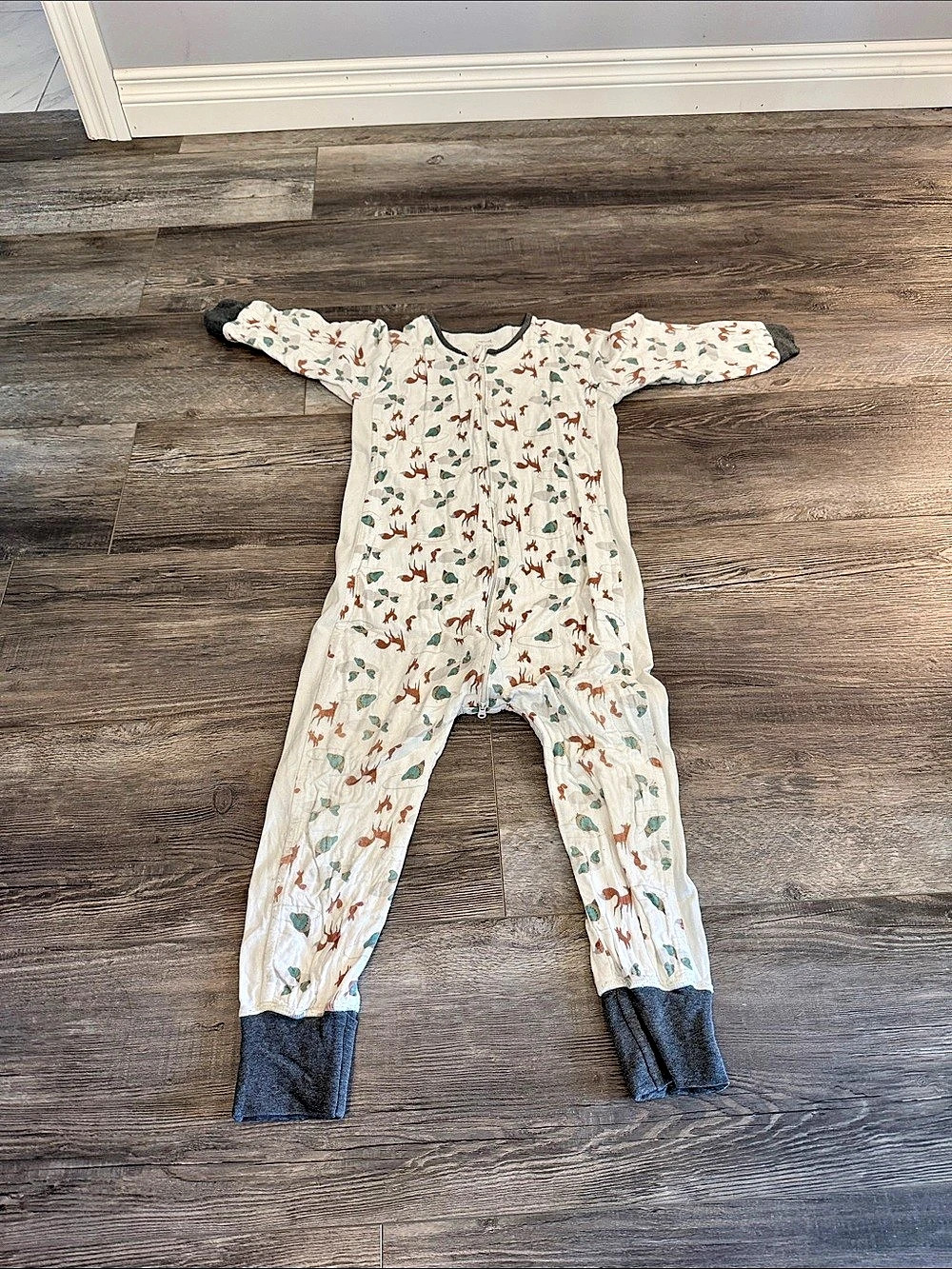 Nest Designs Floral Footie Baby XXL/120